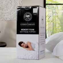 The Lyndon Company 5cm Memory Foam Mattress Topper Double