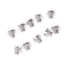 10Pcs Hair Cutting Scissors Silencers Rubber Noise-Clear
