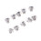 10Pcs Scissors Silencers Rubber Noise Reducers-Clear 1