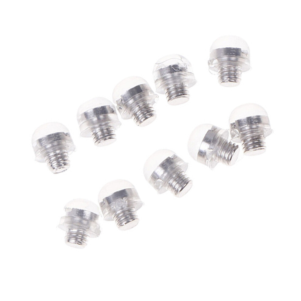 10Pcs Scissors Silencers Rubber Noise Reducers-Clear