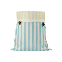 Sustainable Cotton Fabric Bees Wax Food Wrap- Light blue large