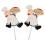 Funny Kitchen Themed Hanging Hooks Cartoon Chefs Figures-2 1