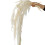 Realistic Rice Flower Sprays with Delicate Ruscus Accent-White 1
