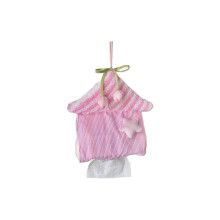 Handige hangende stoffen tissuedooshoes met creatieve-Roze