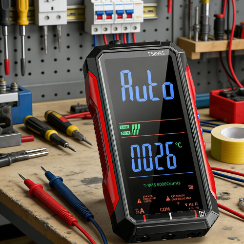 Hochpräzises 18-in-1-Multimeter mit Datenspeicherung für 1
