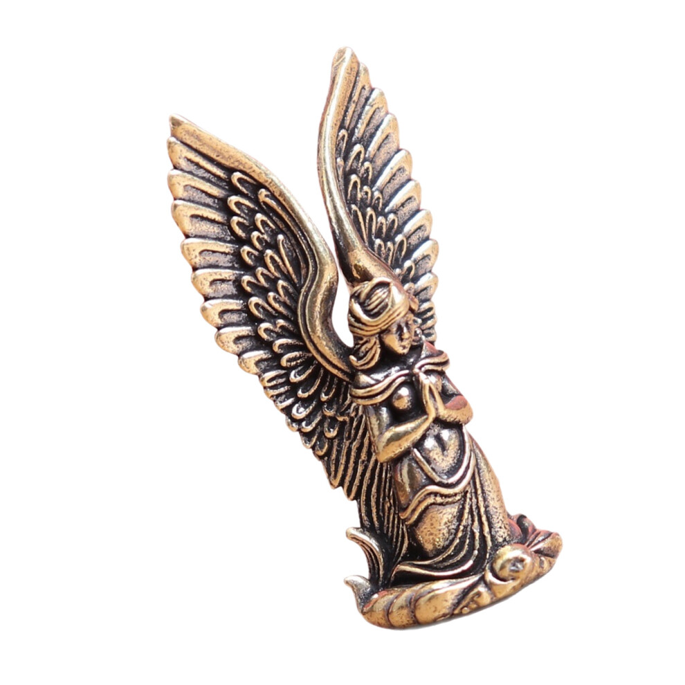Guarder Angel Statue,Healings Angel Figurines Metal Wing Angel