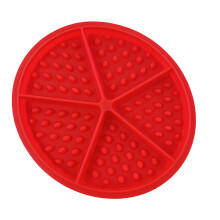Sturdy Food Grade Silicone Waffle Maker Perfect For Home-Red