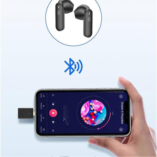 LE Audio LC3 Πομπός ήχου Bluetooth5.4 AptX-LL/HD Type-C Ασύρματος στερεοφωνικός προσαρμογέας μου 1