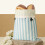 Portable Sourdough Bread Bag with Bees Wax-Light blue small 7