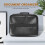 Organizer Bag Fireproof Document Bag with Lock Portable Filing Storage Box Holder for Document File Passport Certificate 3