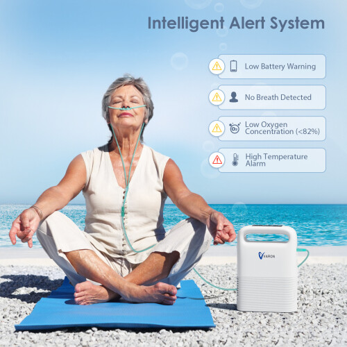 Portable Oxygen Concentrator 96% 2.2kg Lightweight 1