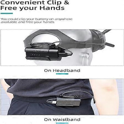 Συμβατό με τη θήκη μπαταρίας DJI Goggles 2/FPV Goggles V2, αξεσουάρ μπαταρίας, το κλιπ γάντ 2