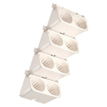 Contemporary Wall Mount Planter Minimalists Wall Mount-White
