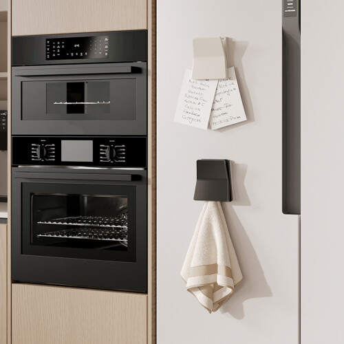 Moderne Klebehaken, 4er-Pack, langlebige und stilvolle-Schwarz 2