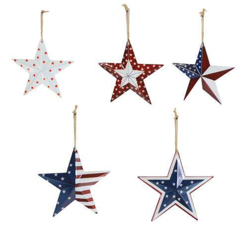 Handcrafted Iron 3D Star Decorative Pendant Suitable For-02 1