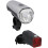 Fischer Fahrrad Set LED Frontlicht + Rücklicht 30 Lux 1