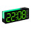 LED réveil numérique horloge de bureau électrique avec-Vert 1