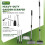Garden Scraper 125cm Moss Scraper with Adjustable Stainless Steel Handle 2