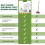 Garden Scraper 125cm Moss Scraper with Adjustable Stainless Steel Handle 9