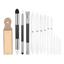 Artistic 13Pieces Drawing Bundles With Rice Paper Designs For