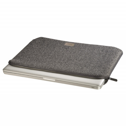 Hama Notebook-Sleeve Jersey Dunkelgrau 15" bis 16,2" 2