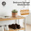 KEPLIN 3 Tier Natural & White Bamboo Shoe Rack Easy Assembly 6