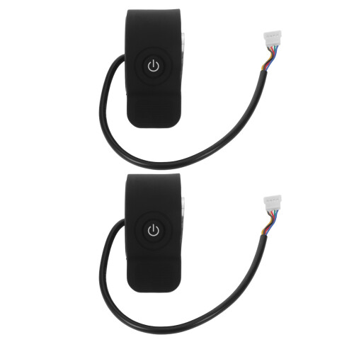 2Stk Elektrischer Scooter Gashebel Robust Kunststoff