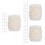 3 Perlenkette Beige Strapazierfähige Künstliche Perlenschnur 2