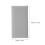 3Pièces Protection Murale Adhésive Anti-Choc PVC Clair 2
