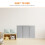 3Pièces Protection Murale Adhésive Anti-Choc PVC Clair 5