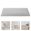 3Pièces Protection Murale Adhésive Anti-Choc PVC Clair 10