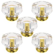 5Pcs Clear Acrylic Perfume Bottle Replacement Caps for Spray Bottles