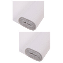 2 Stuks Florist Crepe Papier Wit Voor Cadeauverpakking En Bloemkunst