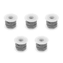 Aluminium Curb Ketting Voor DIY Sieraden Halsketting En Armband