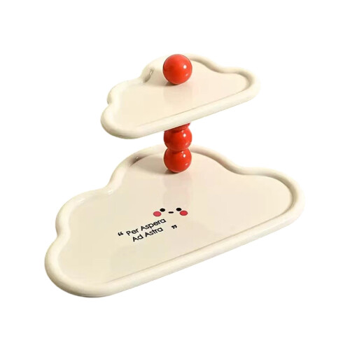 Stylish Two Level Display Stand Perfect For Showcasing-Orange