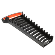 Porta Chiavi A Cricchetto Nero Materiale PP