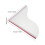 2Pcs Acrylic Kitchen Sink Splash Guard, White Waterproof Splash Shield 2