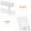 Hoekplank Wandmontage Beige Minimalistisch Design 4