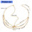 Lightweight Metallic Bridal Accessory With Sparkling Sequins And 3