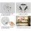 2 Pack Smoke Detector And Carbon Monoxide Detector Alarm With Lcd Display A 2