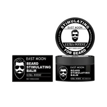 East Moon Men's Beard Care Balm - Gently Nourishes Beard, Making It Soft, Smooth, And Well-Cared For