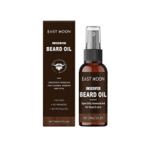 East Moon Men's Beard Care Liquid - Nourishing, Softening, Refines Pores, Hydrating And Moisturizing Men's Beard Oil