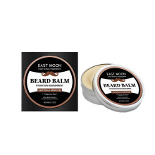 East Moon Men's Beard Care Balm Wax - Moisturizes, Softens, Cleans, And Adds Shine To Your Beard