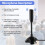 USB Microphone Web Flexible Noise Canceling Mic For  PC Computer Laptop Stand 3