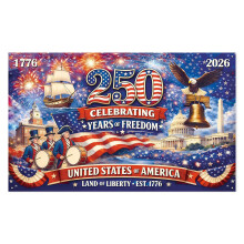 Colorful American Independence Day Themed Decoration Cloth