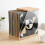 Wooden Record Storage Box With Acrylic Panel For Home 7