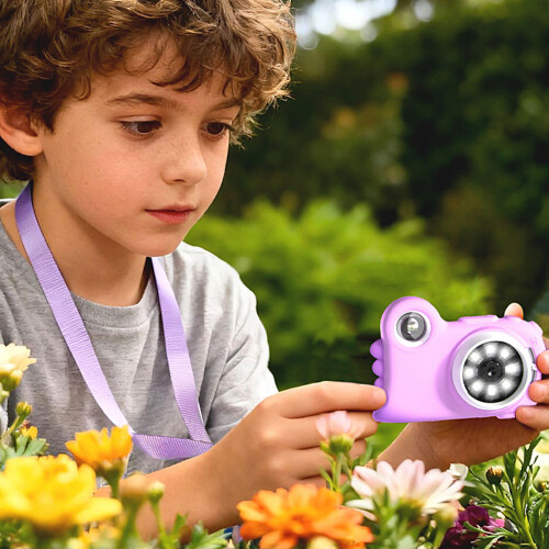 Wetenschapsexperimentmicroscoop voor kinderen met gladde-Paars 2