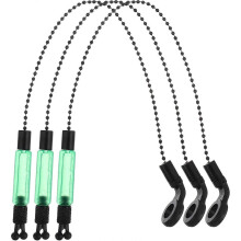 35cm 3pcs Fishing Alarm Fishing Accessories Carp Bite Indicator Iron Fishing Alarm Hanger Rack Fishing Tool Supplies Fish Bite Alarms Fishing Alarm Ch