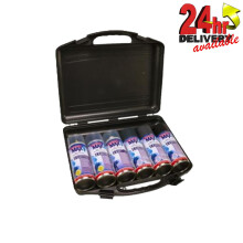 SprayMax 6 x Aerosol Deal with Case Plastic Coatings Bundle DTP Black Grey