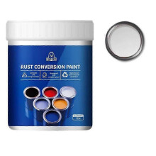 (500g, Silver) Rust Converter, Weatherproof Rust Converter Paint for Metal, Effective Rust Conversion Paint